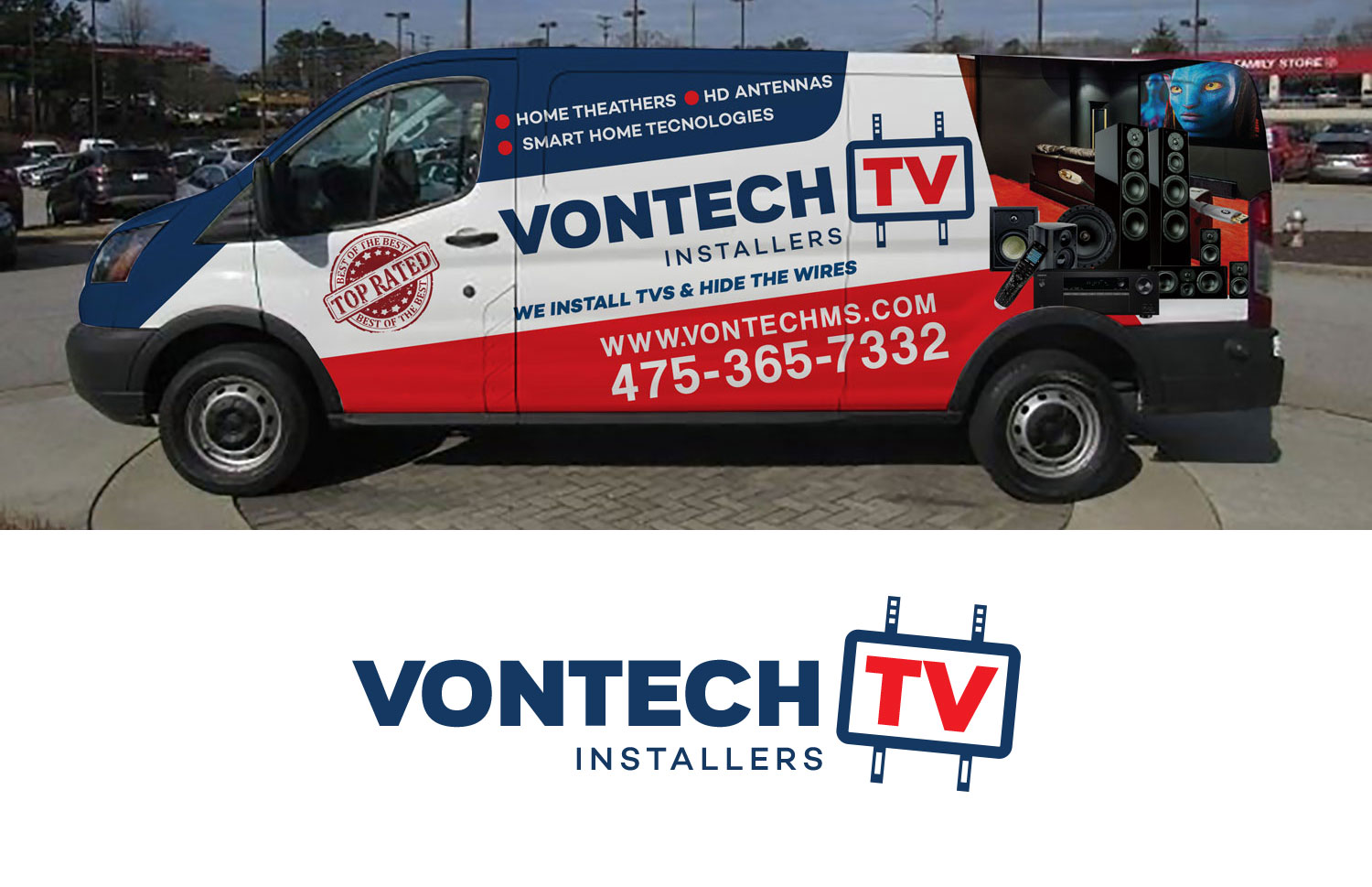 Design de Covering de Véhicule par Impressive Solutions pour Vontech Media Solutions | Design #18418797