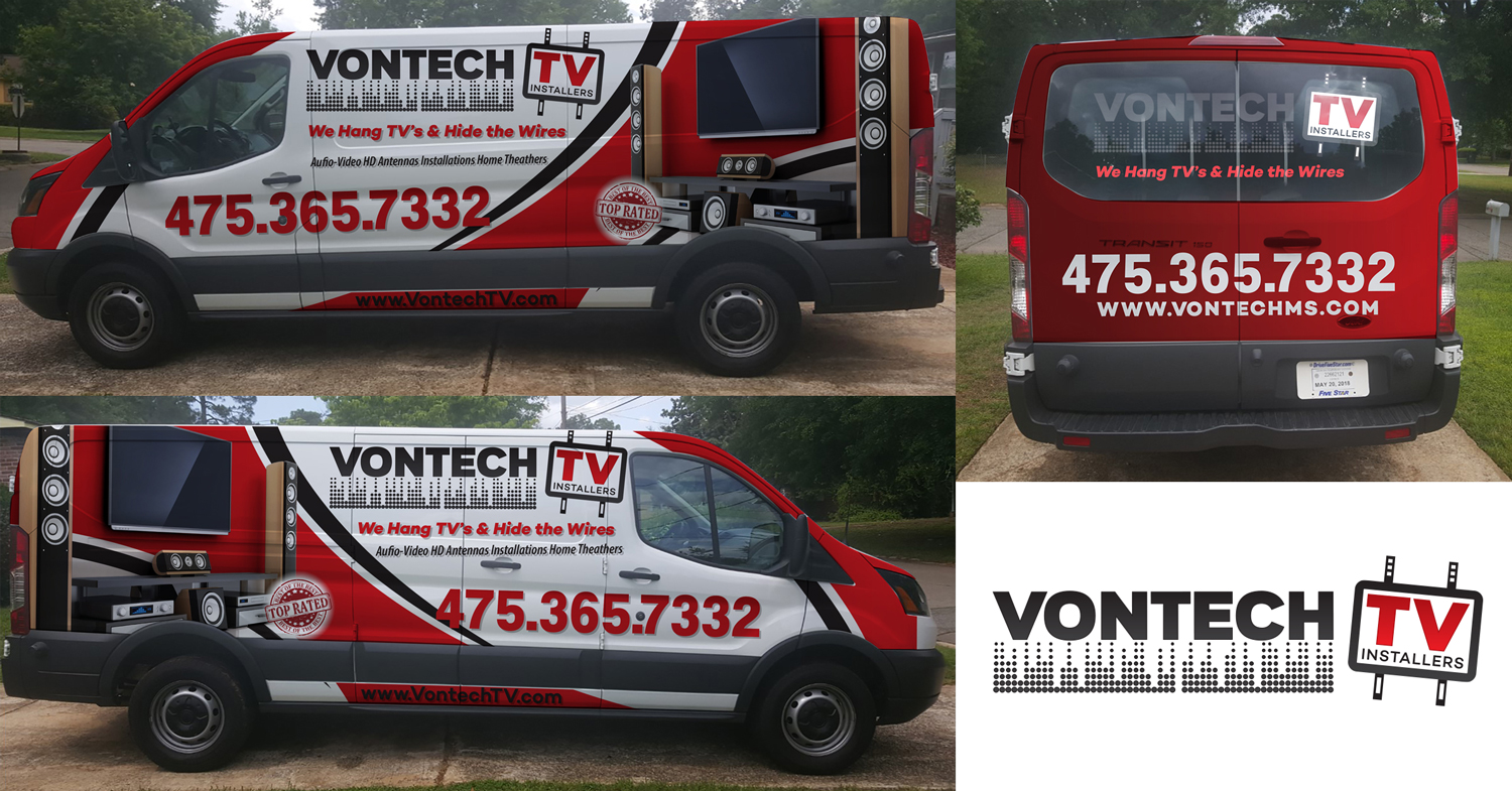 Design de Covering de Véhicule par Impressive Solutions pour Vontech Media Solutions | Design #18479133