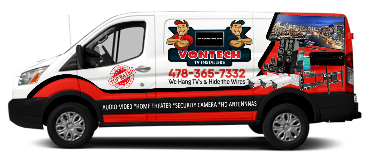 Car Wrap Design by The Faisal for Vontech Media Solutions | Design #18436226