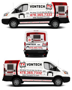 Car Wrap Design by The Faisal for Vontech Media Solutions | Design: #18448983