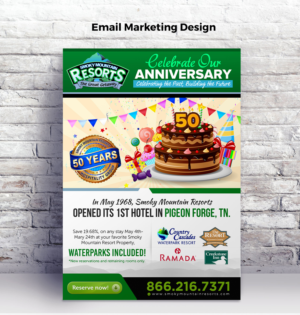 Email Marketing Design by SAI DESIGNS for Smoky Mountain Resorts | Design: #18346120