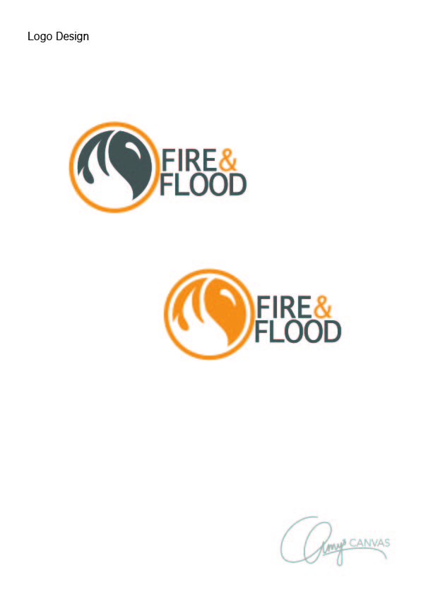 Logo-Design von AmysCanvas für Fire and Flood emergency services  | Design #18459743