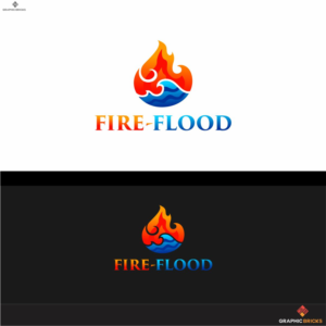 Fire & Flood   | Logo Design by Graphic Bricks