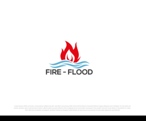 Diseño de Logo por S Creation para Fire and Flood emergency services  | Diseño: #18408337