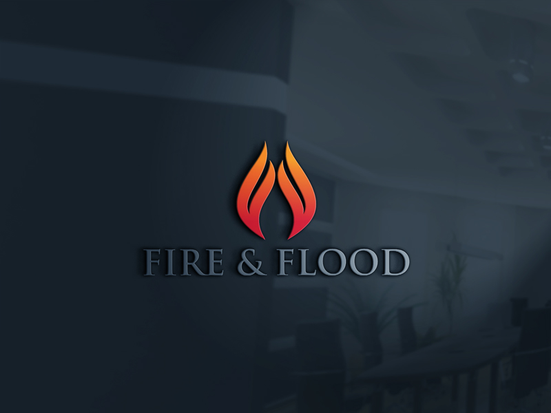 Logo Design by monmon for Fire and Flood emergency services  | Design #18448196