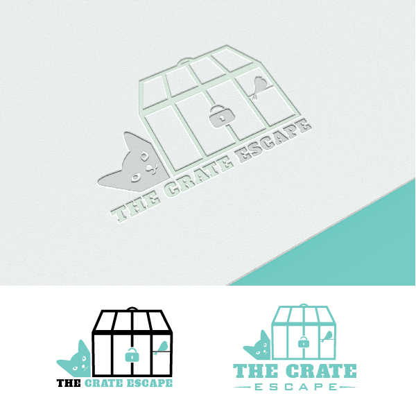 Logo Design by 3Guys for Crate Escape Livermore | Design #18347600