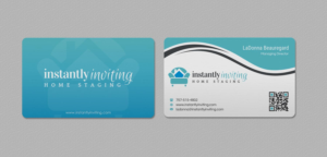 Design de Carte de Visite par INDIAN_Ashok pour Instantly Inviting Home Staging Solutions | Design : #18343242