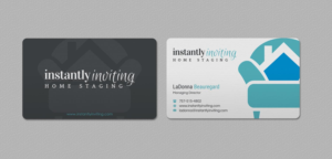 Design de Carte de Visite par INDIAN_Ashok pour Instantly Inviting Home Staging Solutions | Design : #18343257