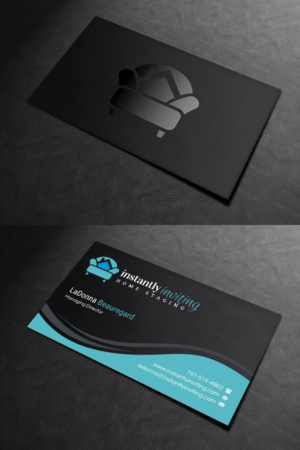 Design de Carte de Visite par INDIAN_Ashok pour Instantly Inviting Home Staging Solutions | Design : #18343269