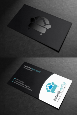 Design de Carte de Visite par INDIAN_Ashok pour Instantly Inviting Home Staging Solutions | Design : #18343270