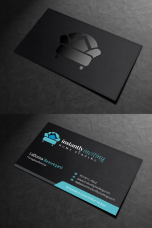 Design de Carte de Visite par INDIAN_Ashok pour Instantly Inviting Home Staging Solutions | Design : #18343273