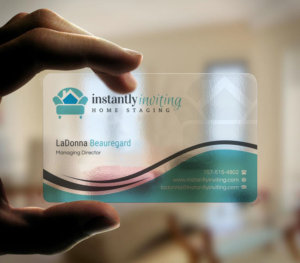 Design de Carte de Visite par INDIAN_Ashok pour Instantly Inviting Home Staging Solutions | Design : #18343281