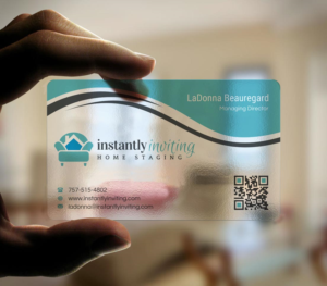 Design de Carte de Visite par INDIAN_Ashok pour Instantly Inviting Home Staging Solutions | Design : #18343282