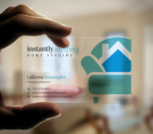 Design de Carte de Visite par INDIAN_Ashok pour Instantly Inviting Home Staging Solutions | Design : #18343283