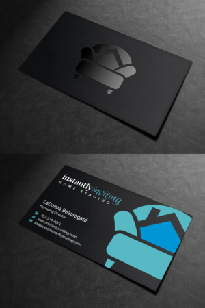 Design de Carte de Visite par INDIAN_Ashok pour Instantly Inviting Home Staging Solutions | Design : #18343961