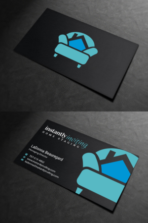 Design de Carte de Visite par INDIAN_Ashok pour Instantly Inviting Home Staging Solutions | Design : #18344330