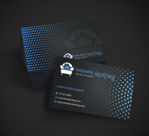 Business Card Design by Hardcore Design for Instantly Inviting Home Staging Solutions | Design #18347372