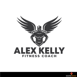 Alex Kelly Fitness Coach | Logo Design by Graphic Bricks