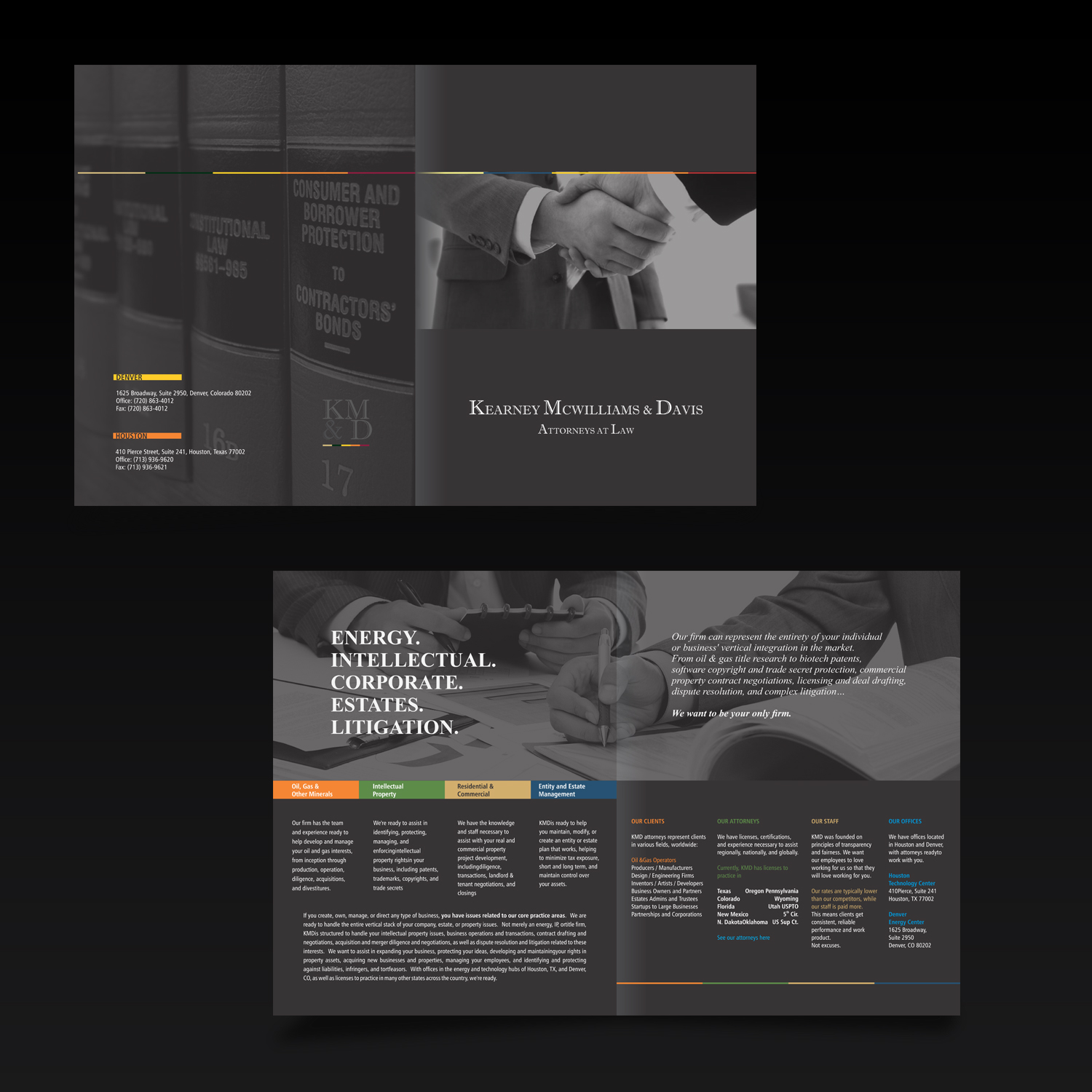 Flyer Design by uk for Bibby, McWilliams, and Kearney, PLLC | Design #18352727