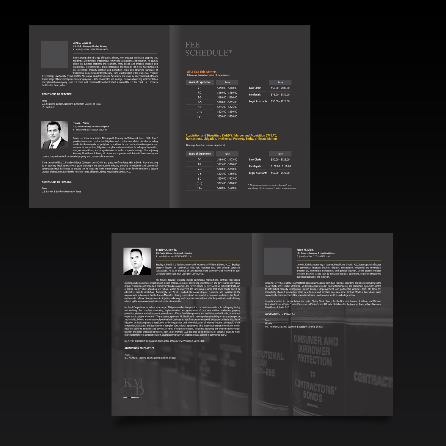 Flyer Design by uk for Bibby, McWilliams, and Kearney, PLLC | Design #18352728