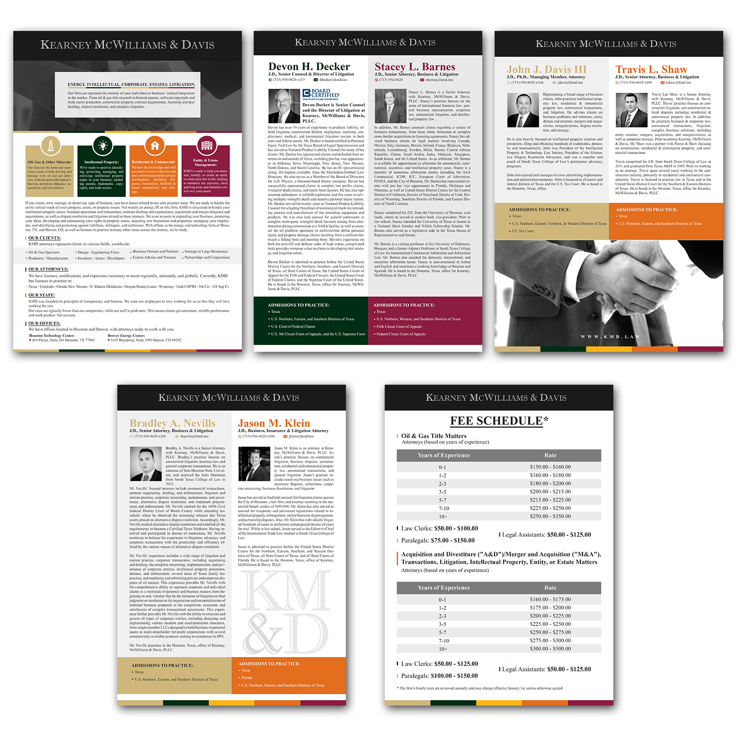 Flyer Design by debdesign for Bibby, McWilliams, and Kearney, PLLC | Design #18353020