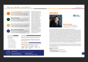 Flyer Design by rkailas for Bibby, McWilliams, and Kearney, PLLC | Design: #18349587