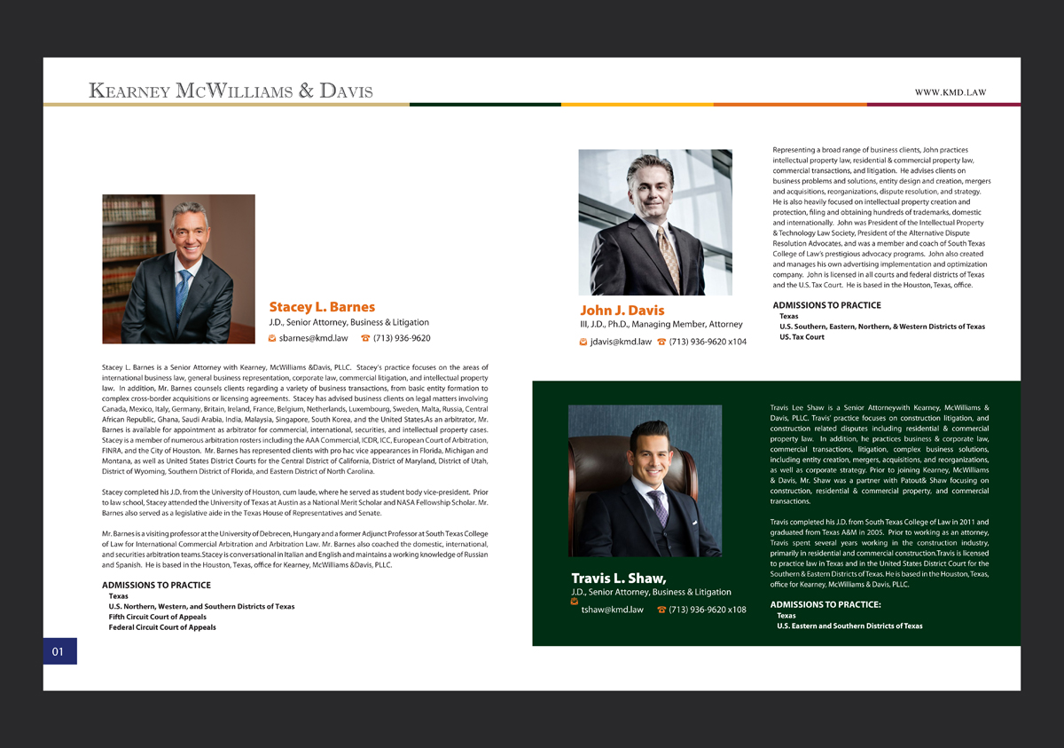 Flyer Design by rkailas for Bibby, McWilliams, and Kearney, PLLC | Design #18349590