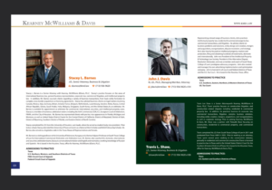 Flyer Design by rkailas for Bibby, McWilliams, and Kearney, PLLC | Design: #18349590