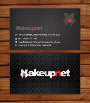 Business Card Design by yadavsushil for Makeupnet Pty Ltd | Design #18342204