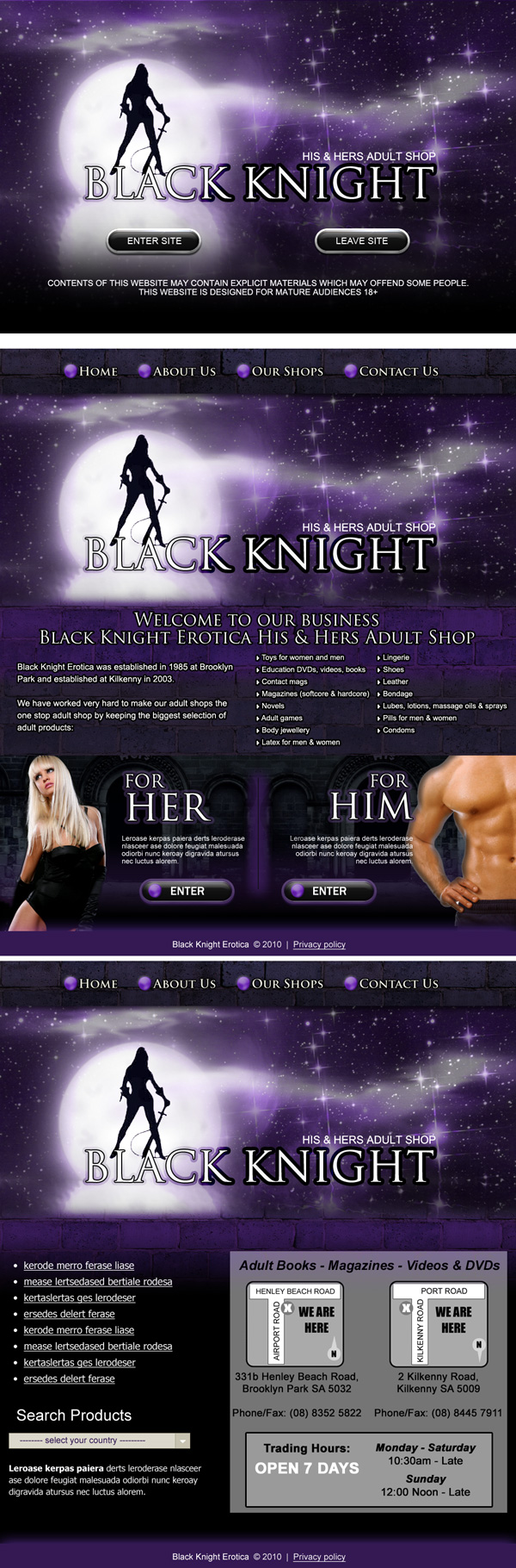 Web Design by LFS Designs for everything4web | Design #49836