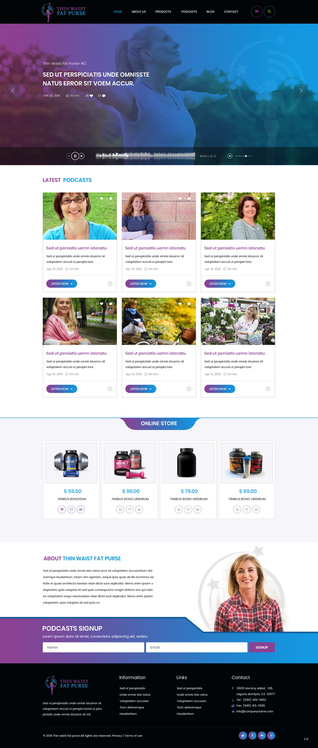 Diseño Wordpress por pb para este proyecto | Diseño #18354268