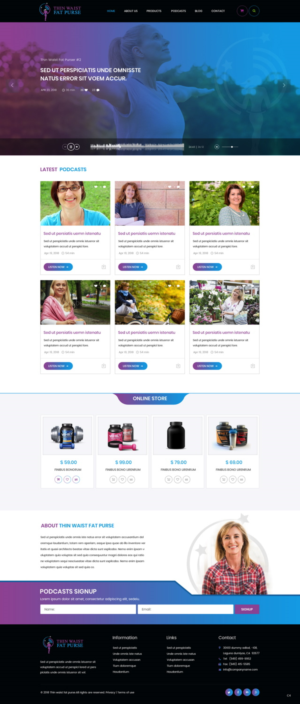 WordPress-Design von pb für dieses Projekt | Design: #18354268