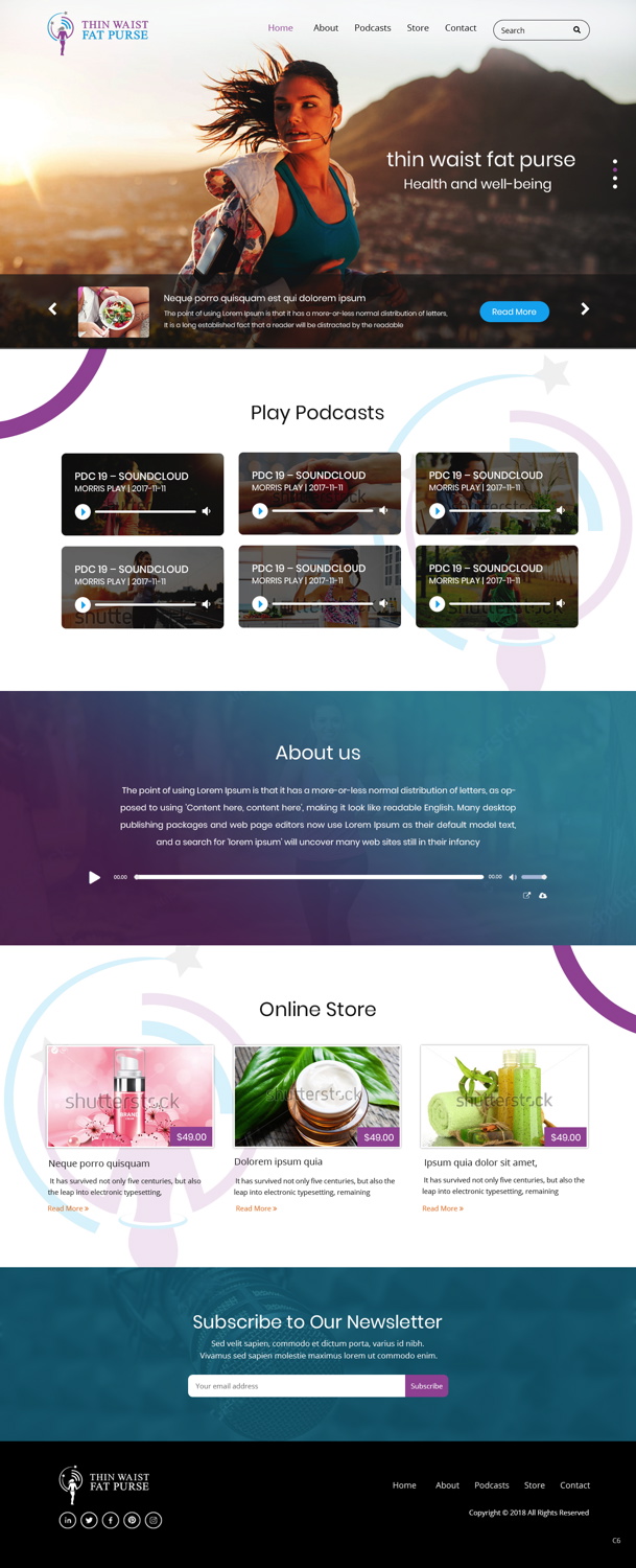 Diseño Wordpress por pb para este proyecto | Diseño #18354270