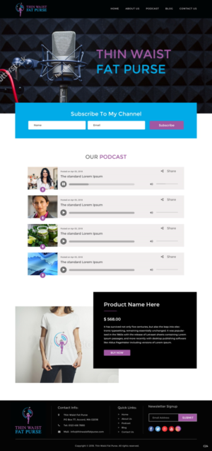 WordPress-Design von pb für dieses Projekt | Design: #18354308