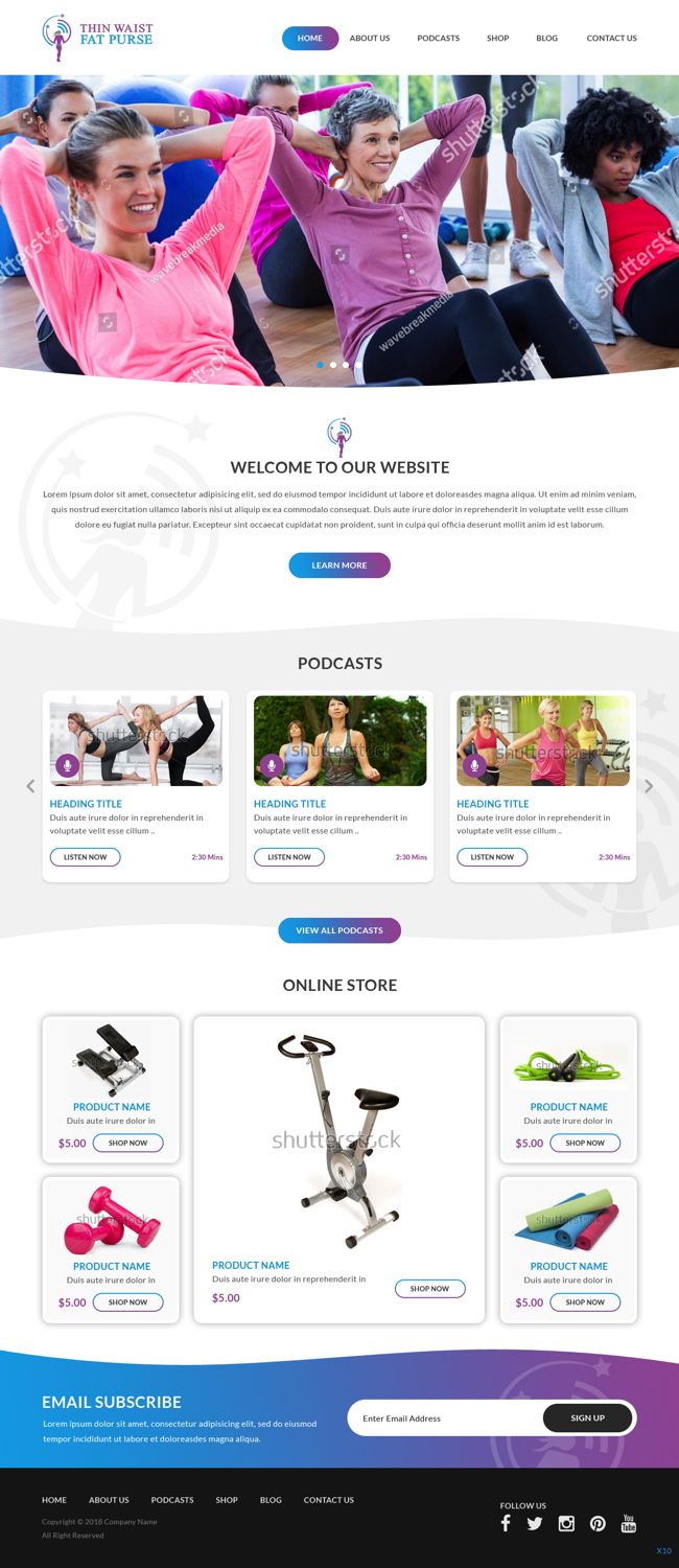 WordPress-Design von pb für dieses Projekt | Design #18354317