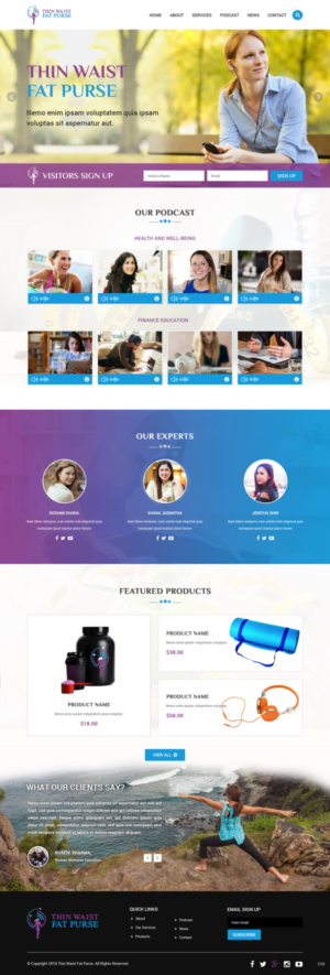 WordPress-Design von pb für dieses Projekt | Design: #18372420