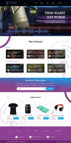 WordPress-Design von pb für dieses Projekt | Design: #18372429