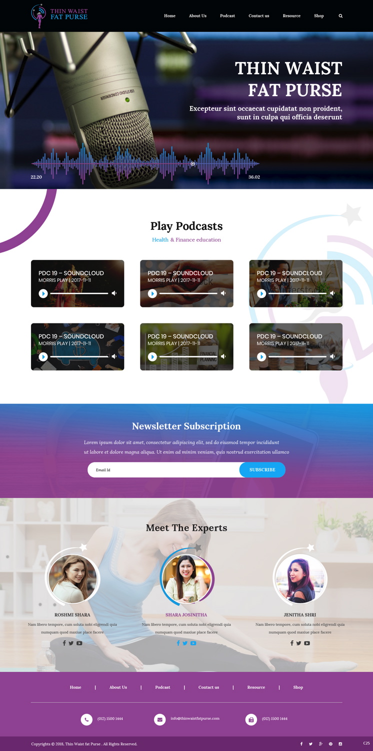 Wordpress Design by pb for this project | Design: #18378946