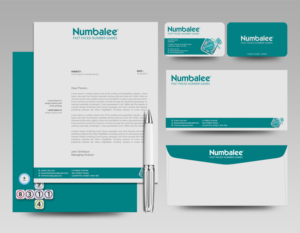 Numbalee Limited Business Card | Design de Carte de Visite par WebixBD