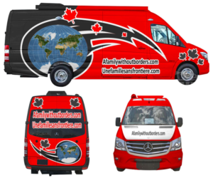 RV full wrap for a family exploring the world | Diseño de Rotulación de Vehículo por The Faisal