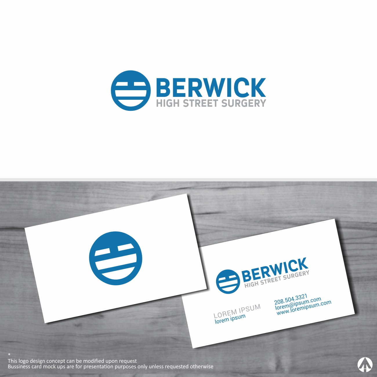 Logo Design by MBARO for Berwick High Street Surgery | Design #18527304