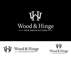 Wood and Hinge  | Logo Design by alpino
