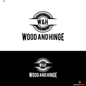 Wood and Hinge  | Logo Design by Graphic Bricks
