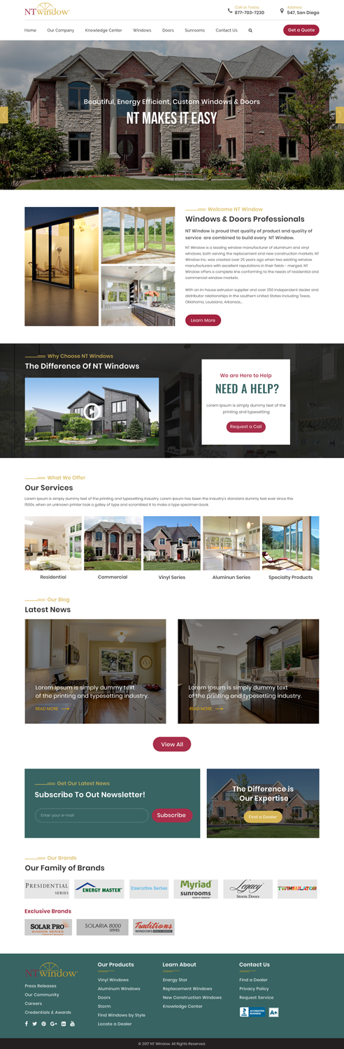 Web Design by Sujit Banerjee for Atomic Design & Consulting | Design #18380481