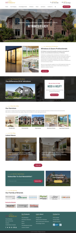 Web Design by Sujit Banerjee for Atomic Design & Consulting | Design: #18380481