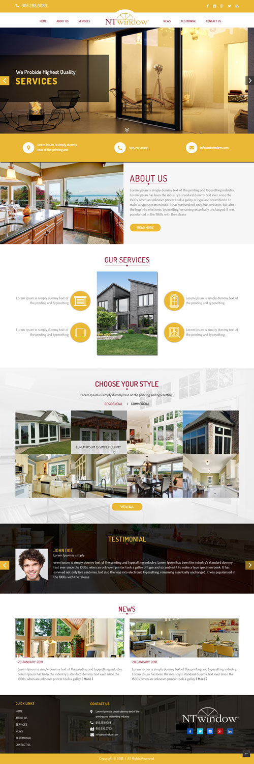 Web Design by Sujit Banerjee for Atomic Design & Consulting | Design #18386514