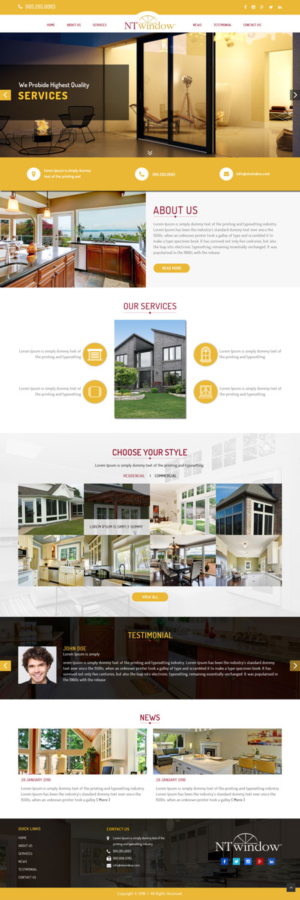 Web Design by Sujit Banerjee for Atomic Design & Consulting | Design: #18386514