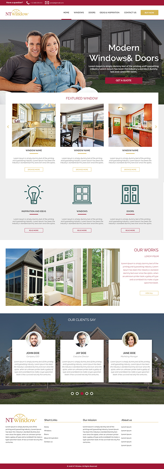 Web Design by RichardReyes for Atomic Design & Consulting | Design #18349031