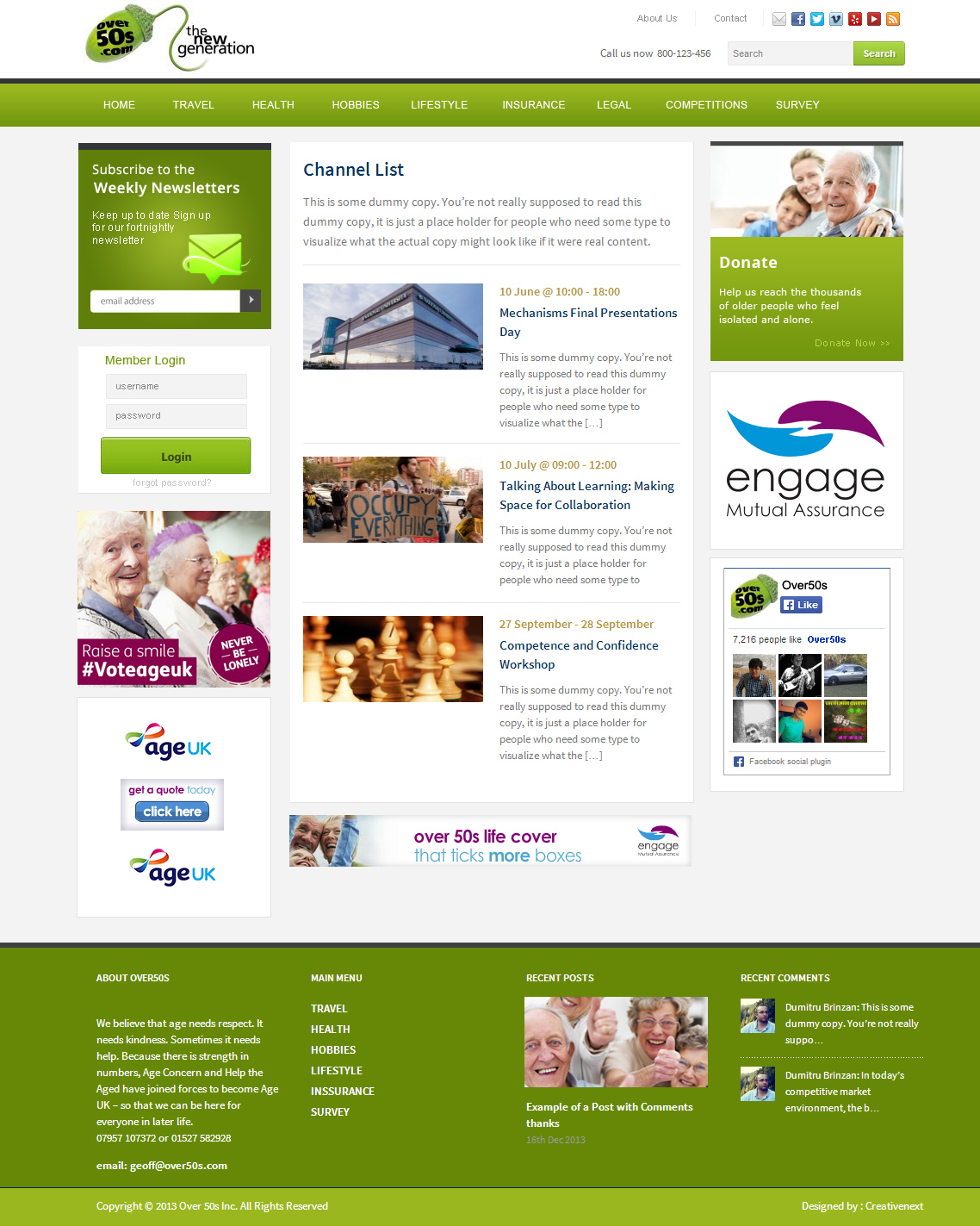 Wordpress Design by Roy for this project | Design #2829486