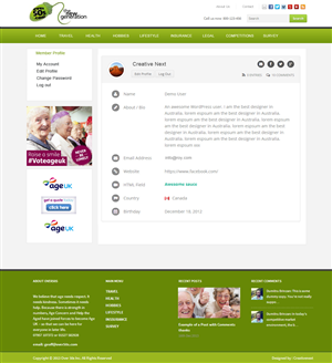 WordPress-Design von Roy für dieses Projekt | Design: #2829498